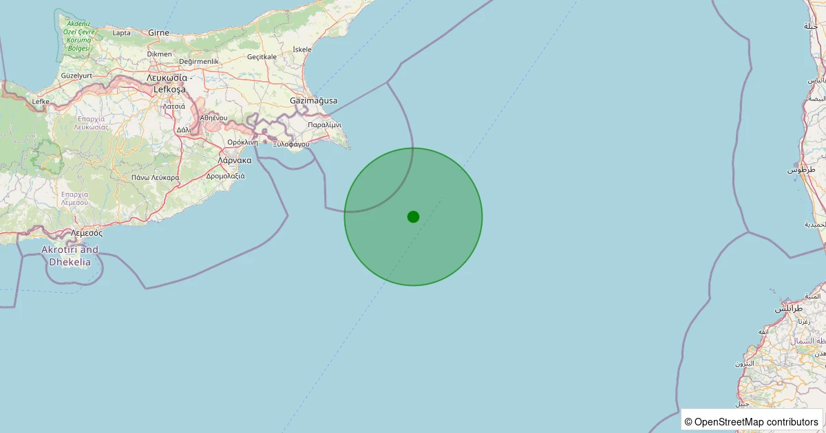 24 Ekim 2025 saat 12:07 - AKDENIZ - 2.70ml depreminin harita gösterimi