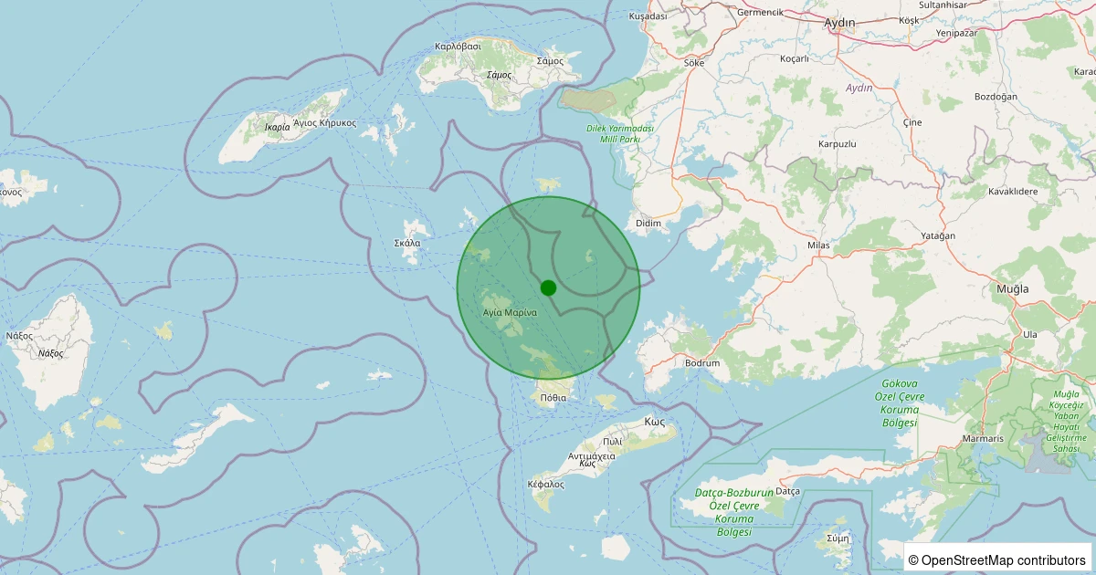 29 Ekim 2025 saat 09:38 - ONIKI - 3.50ml depreminin harita gösterimi