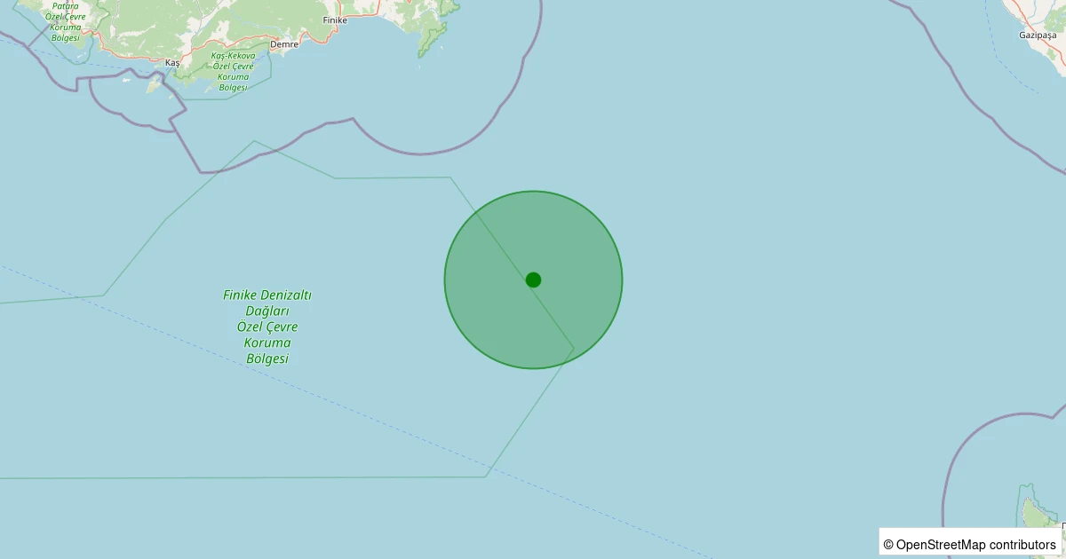 31 Ekim 2025 saat 04:53 - AKDENIZ - 2.60ml depreminin harita gösterimi