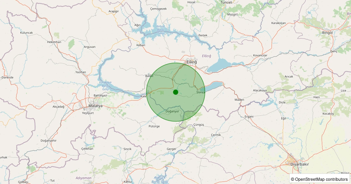 01 Kasım 2025 saat 05:19 - Merkez - 1.80ml depreminin harita gösterimi