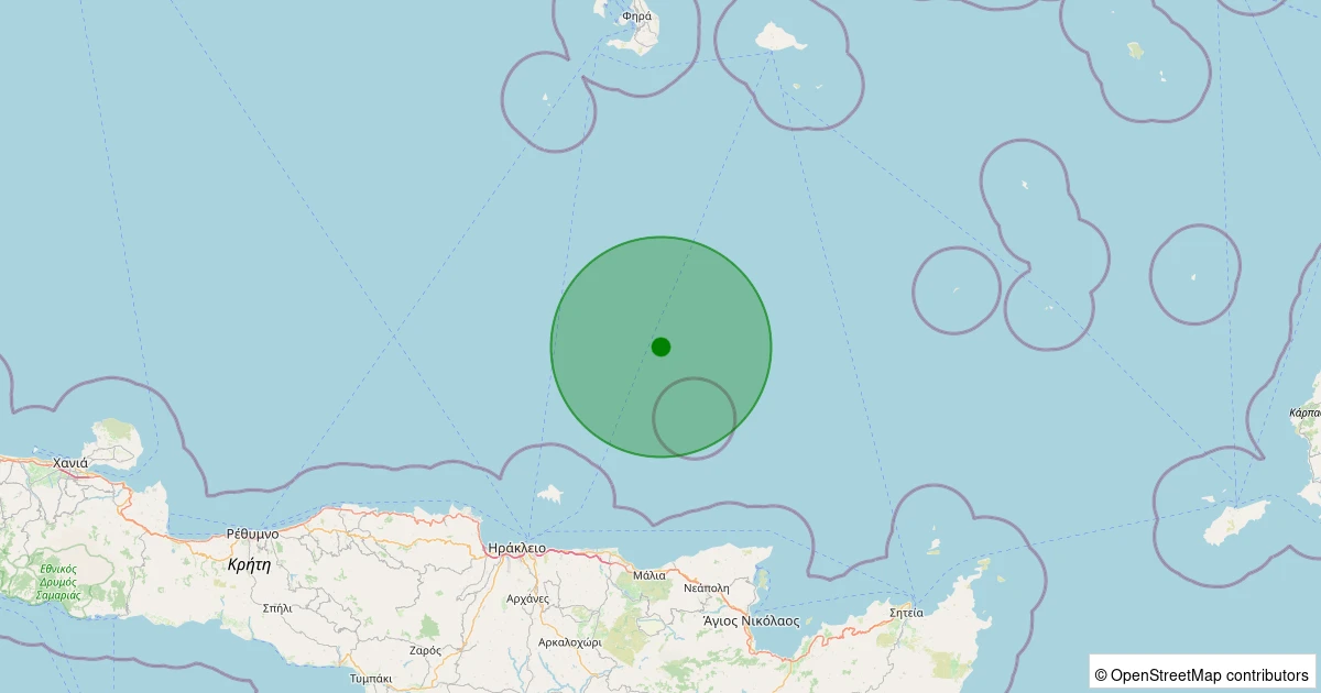 02 Kasım 2025 saat 15:16 - EGE - 1.50ml depreminin harita gösterimi
