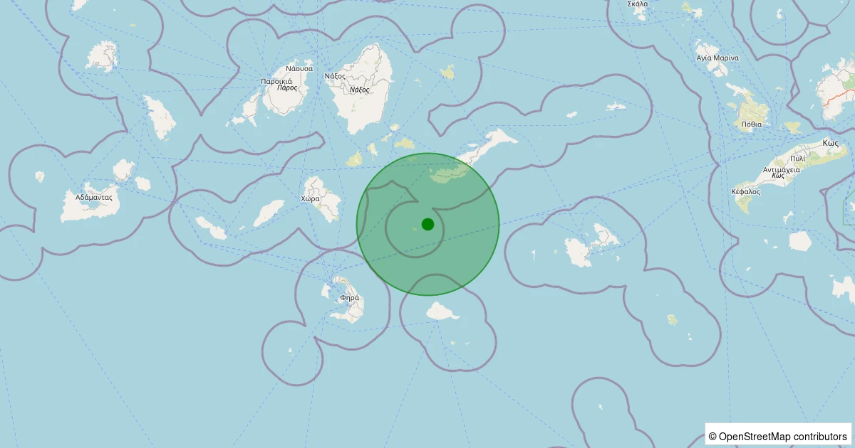 02 Kasım 2025 saat 21:36 - EGE - 2.00ml depreminin harita gösterimi