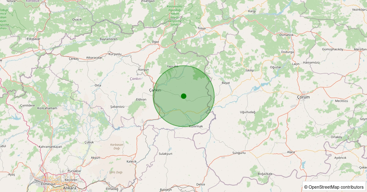 03 Kasım 2025 saat 08:38 - Merkez - Ovacık Köyü - 3.50ML depreminin harita gösterimi