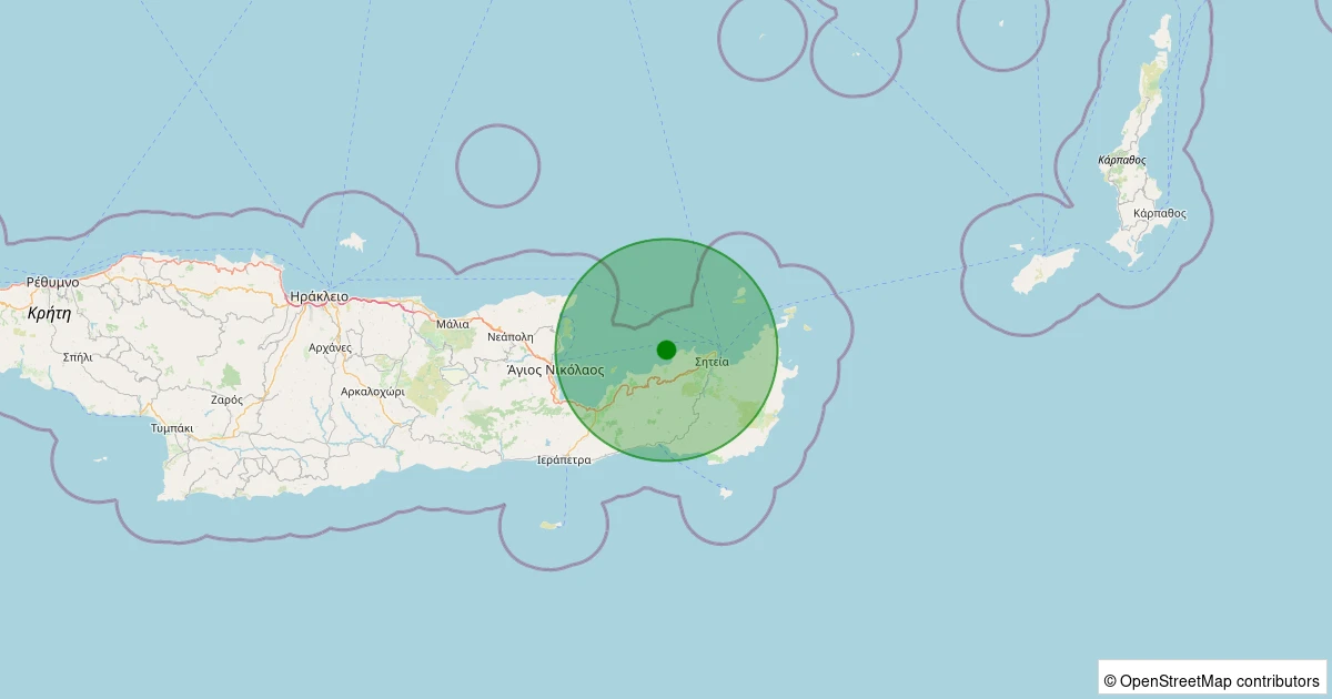 02 Kasım 2025 saat 06:47 - GIRIT - 2.00ml depreminin harita gösterimi
