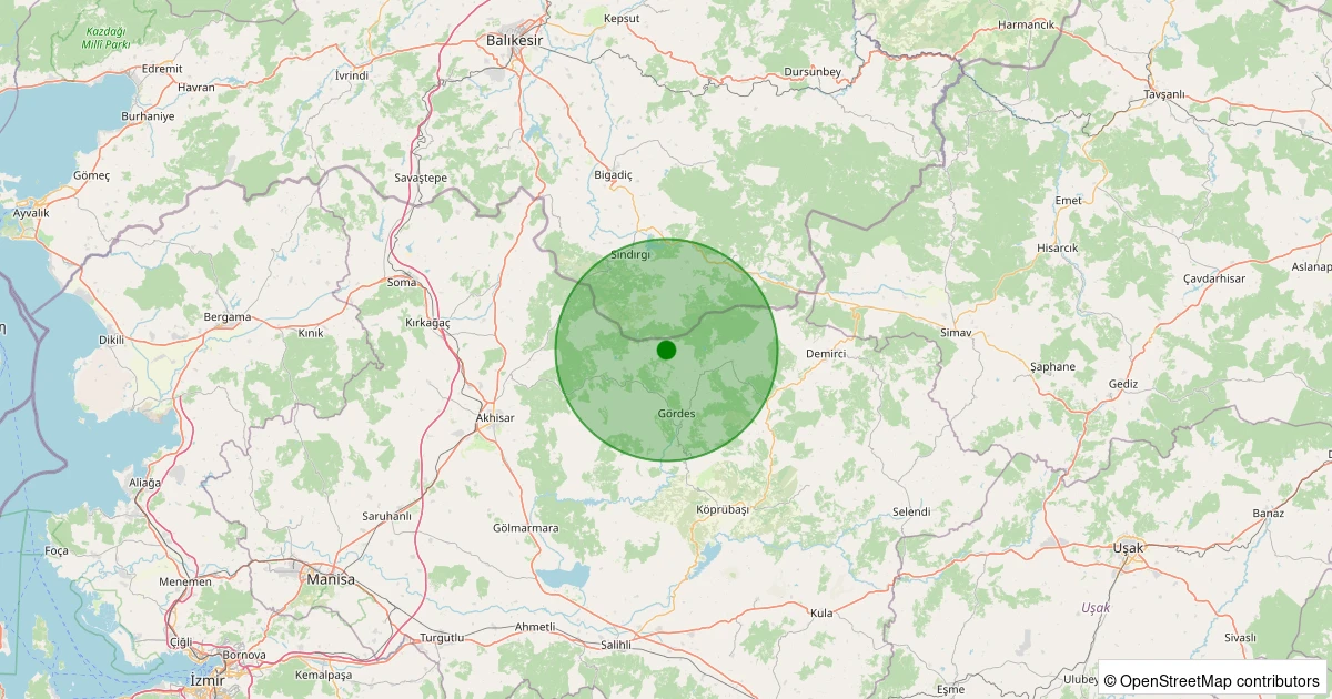 03 Kasım 2025 saat 15:52 - Gördes - Beğel - 1.80ml depreminin harita gösterimi
