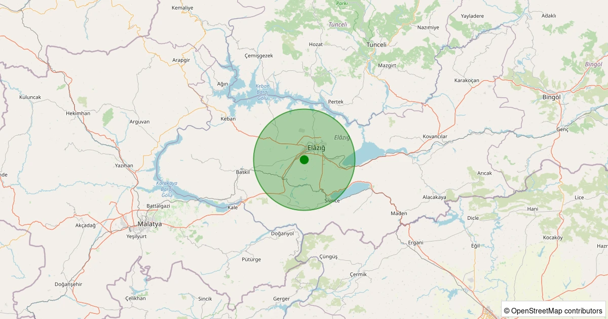 04 Kasım 2025 saat 12:18 - Merkez - Tepeköy Köyü - 1.10ml depreminin harita gösterimi