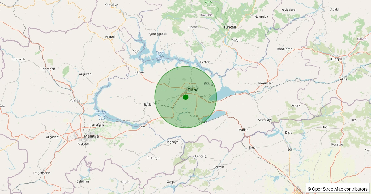 04 Kasım 2025 saat 12:18 - Merkez - Tepeköy Köyü - 1.10ML depreminin harita gösterimi