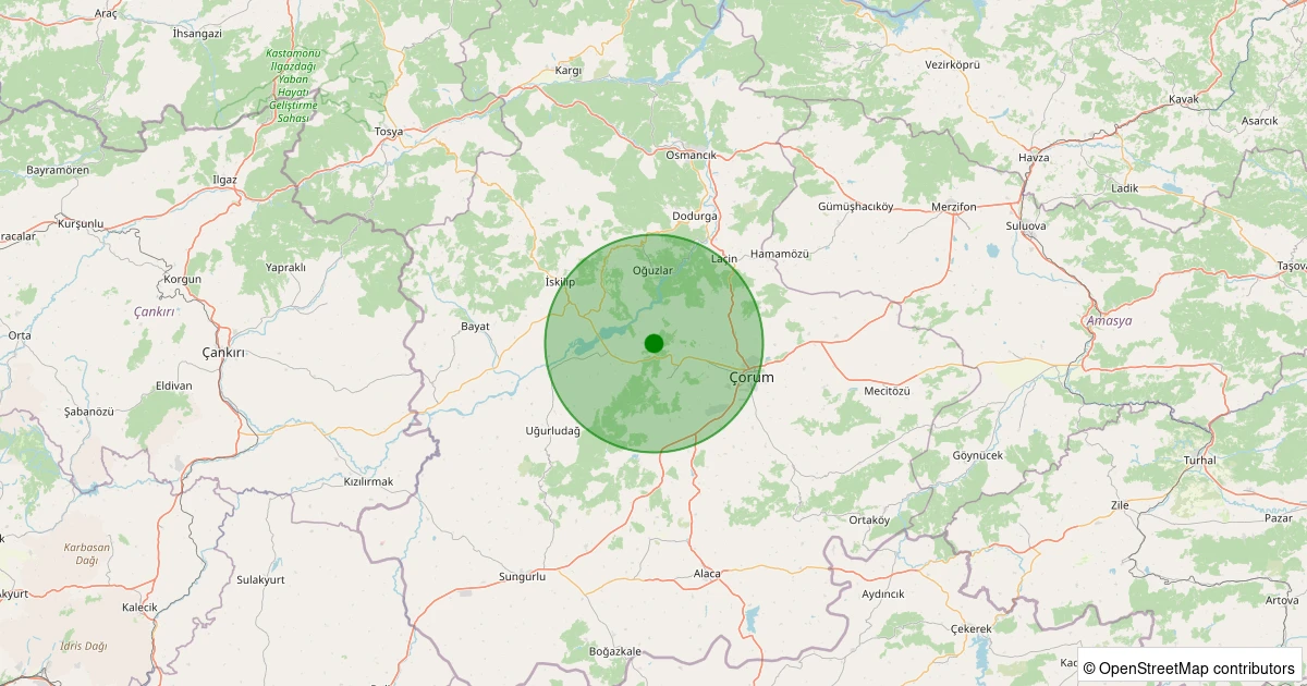 05 Kasım 2025 saat 04:18 - Merkez - Çaltıcak Köyü - 0.90ML depreminin harita gösterimi