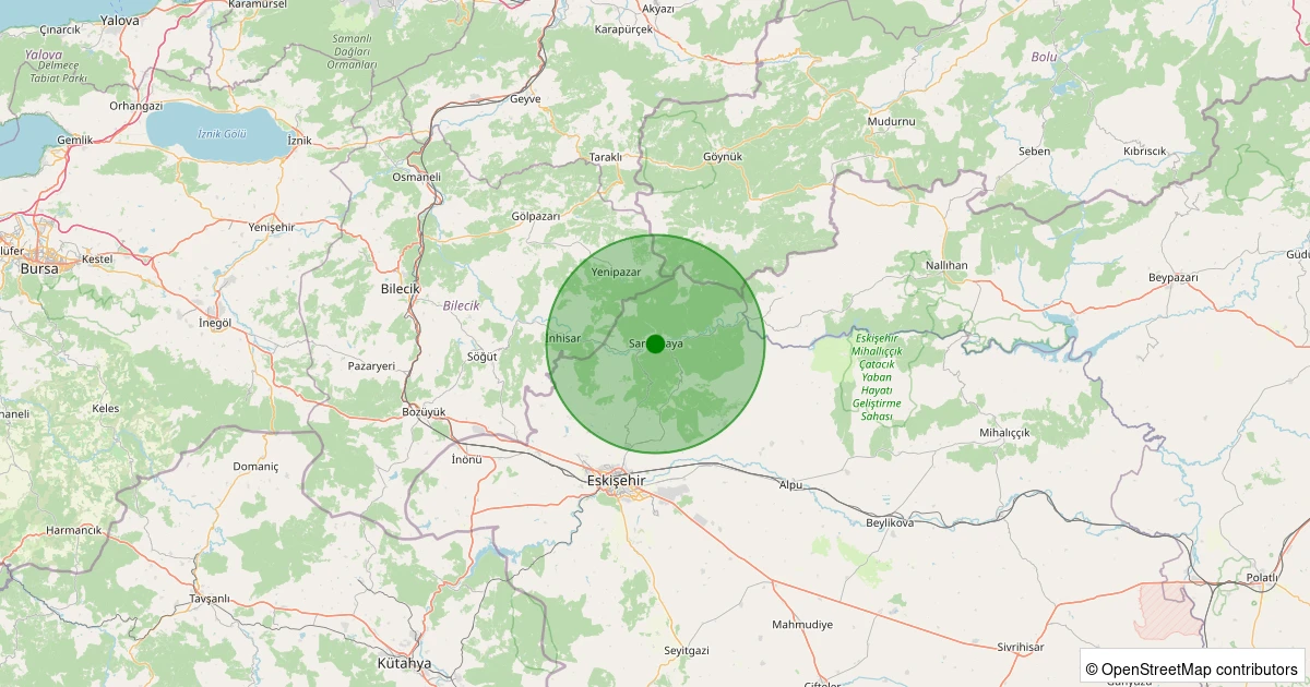08 Kasım 2025 saat 03:48 - Sarıcakaya - Mayıslar - 2.00ml depreminin harita gösterimi