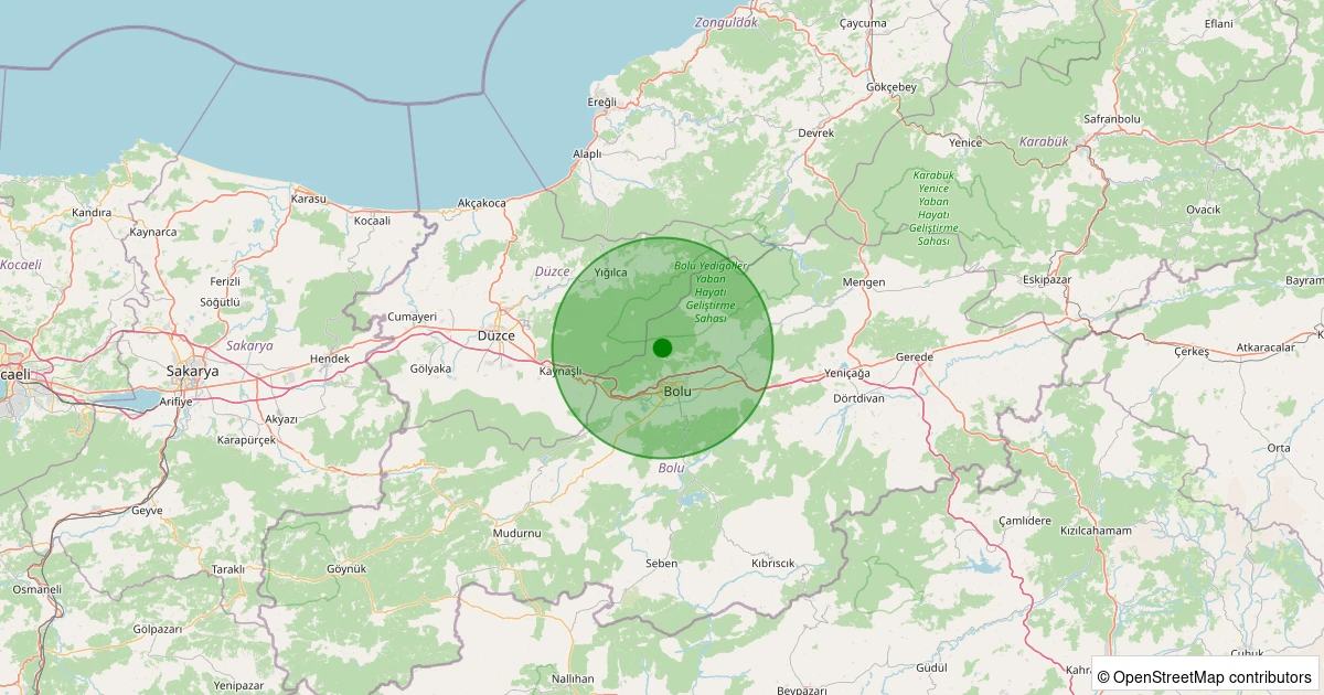 08 Kasım 2025 saat 23:43 - Merkez - 2.40ml depreminin harita gösterimi