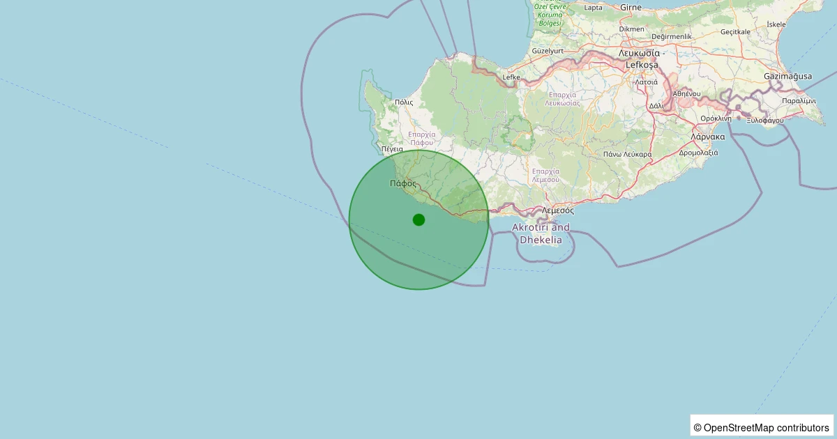 12 Kasım 2025 saat 12:35 - AKDENIZ - 3.50ml depreminin harita gösterimi
