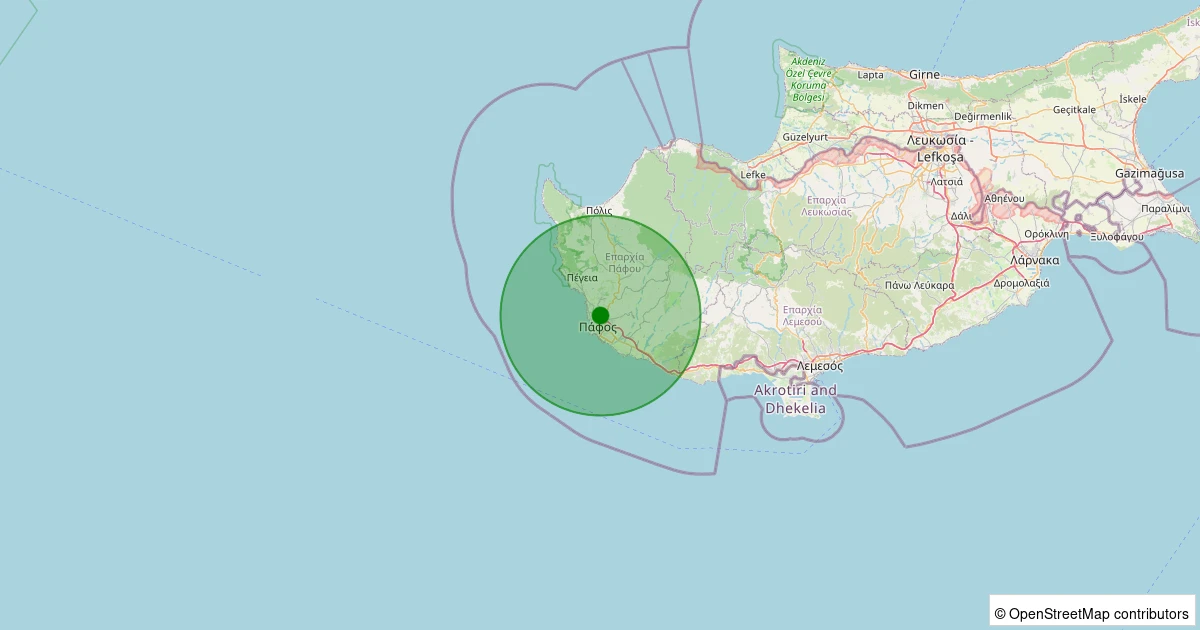 12 Kasım 2025 saat 19:30 - AKDENIZ - 2.50ml depreminin harita gösterimi