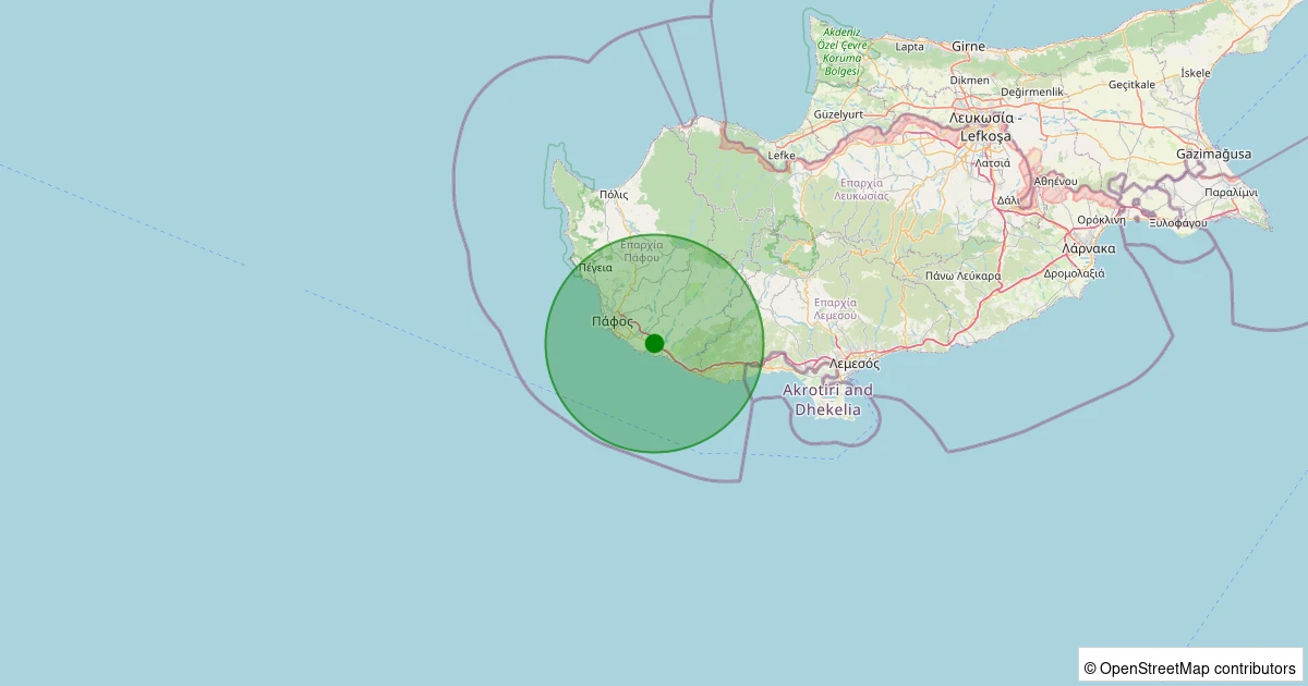 13 Kasım 2025 saat 13:31 - AKDENIZ - 2.40ml depreminin harita gösterimi