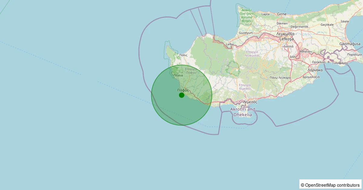 14 Kasım 2025 saat 02:26 - AKDENIZ - 1.70ml depreminin harita gösterimi