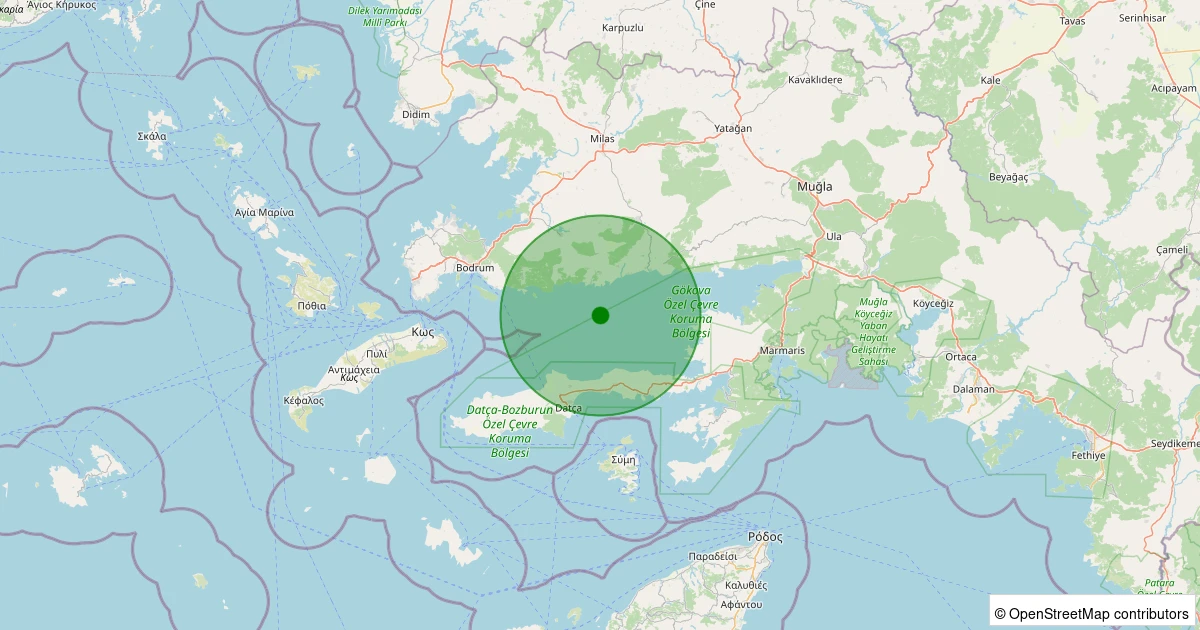 16 Kasım 2025 saat 04:33 - GOKOVA - 1.60ml depreminin harita gösterimi