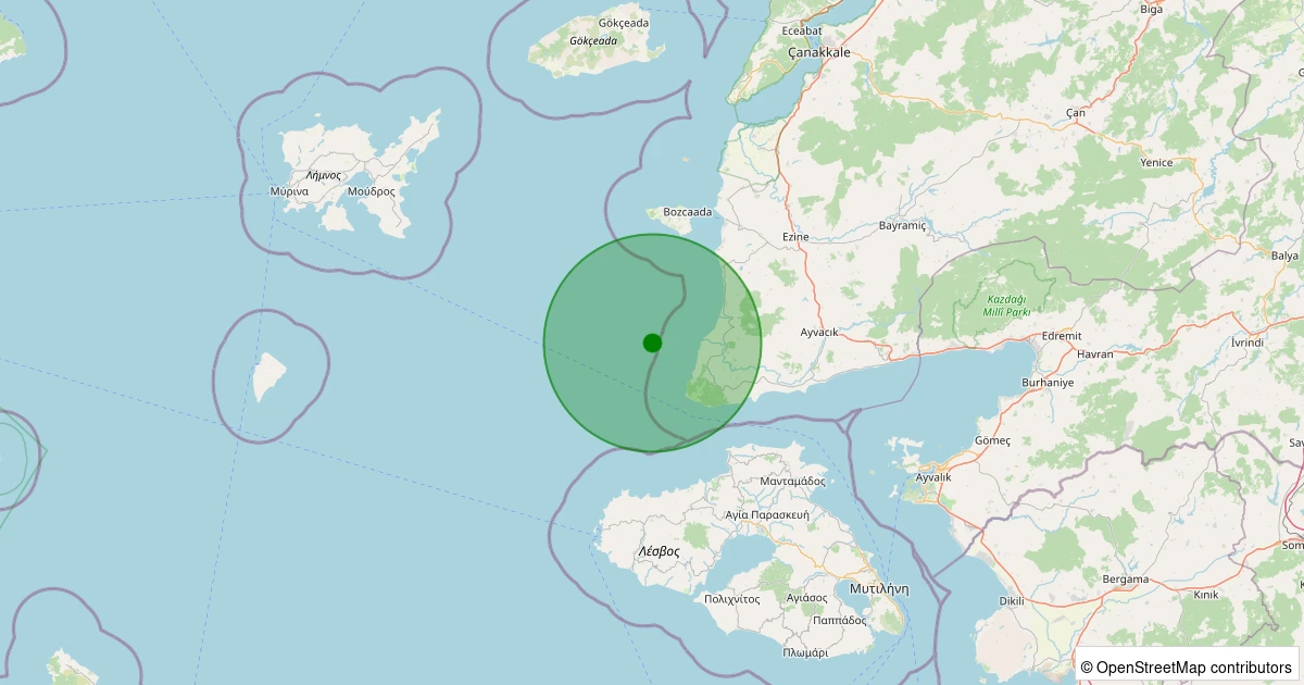 16 Kasım 2025 saat 10:36 - GULPINAR - 3.00ml depreminin harita gösterimi