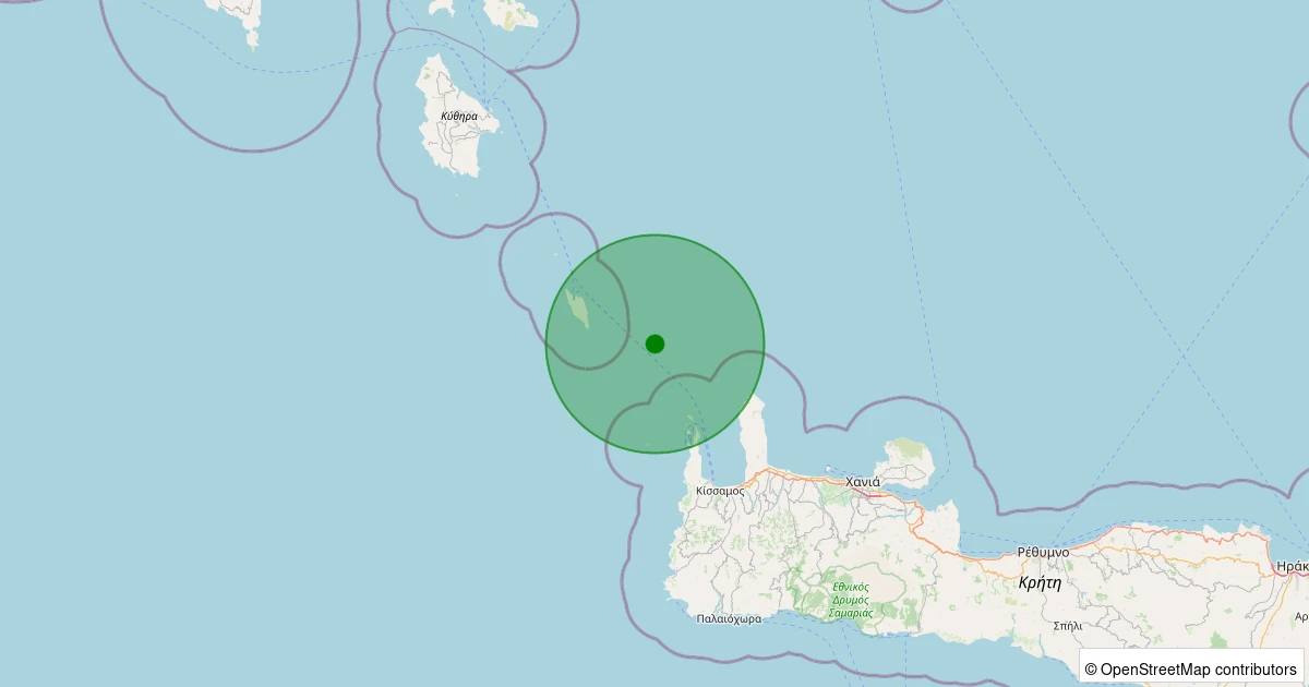 16 Kasım 2025 saat 17:08 - GIRIT - 2.60ml depreminin harita gösterimi