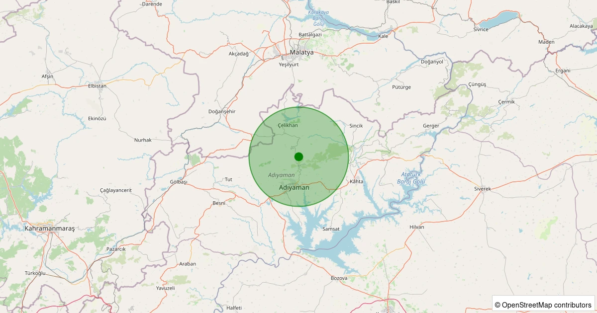 17 Kasım 2025 saat 15:48 - Merkez - Varlık Köyü - 1.50ml depreminin harita gösterimi