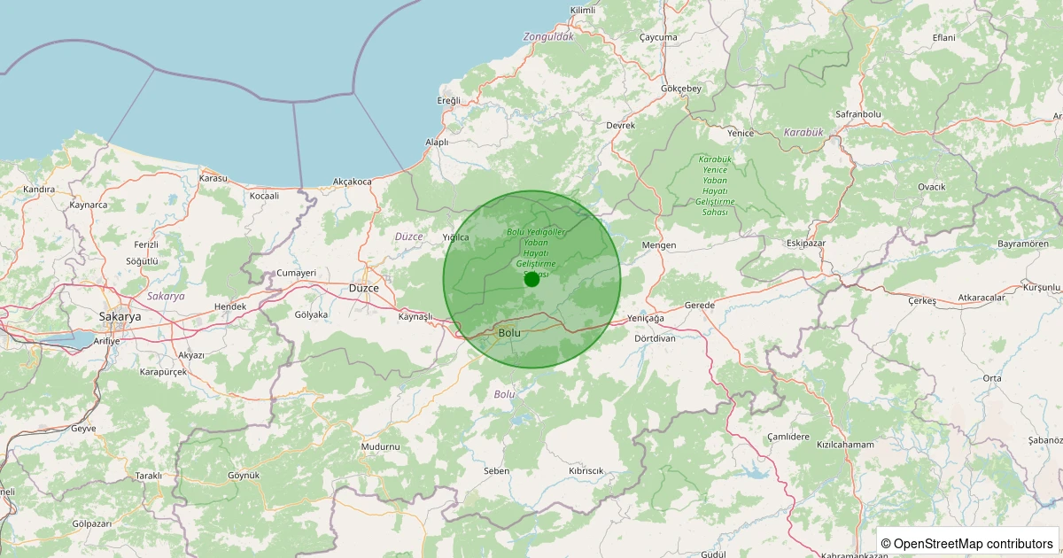 19 Kasım 2025 saat 05:09 - Merkez - 2.00ml depreminin harita gösterimi