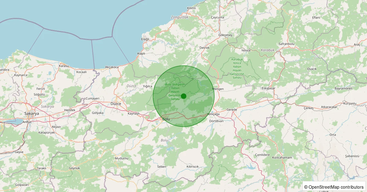 11 Ekim 2025 saat 22:32 - Merkez - 2.00ml depreminin harita gösterimi