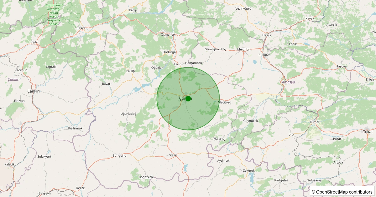 27 Kasım 2025 saat 14:01 - Merkez - Yavruturna - 2.20ml depreminin harita gösterimi