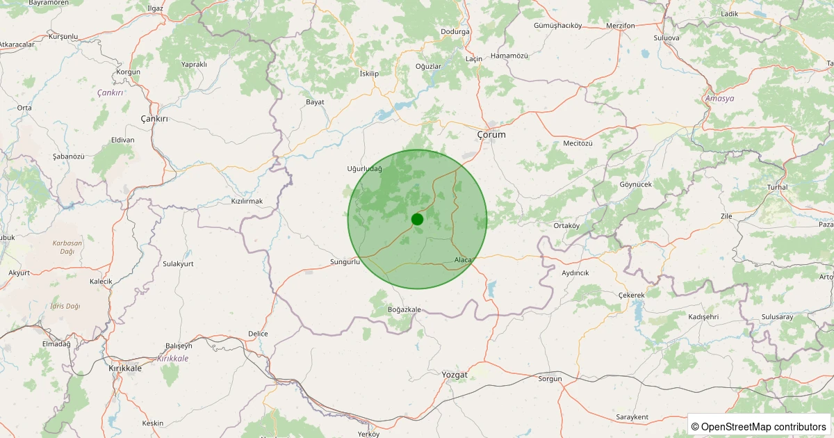 02 Aralık 2025 saat 17:26 - Merkez - Narlık Köyü - 1.10ml depreminin harita gösterimi