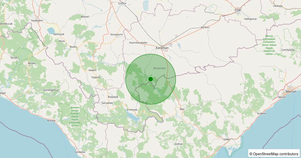 03 Aralık 2025 saat 12:02 - Merkez - 1.20ml depreminin harita gösterimi