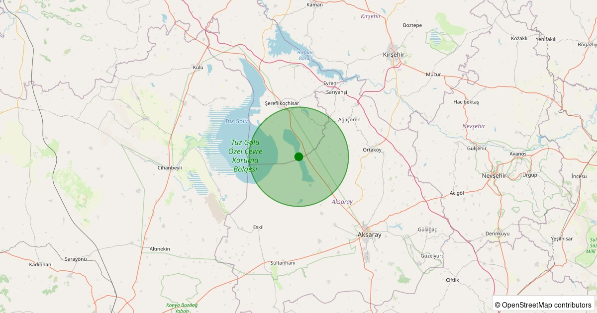 04 Aralık 2025 saat 14:32 - Şereflikoçhisar - 2.00ml depreminin harita gösterimi