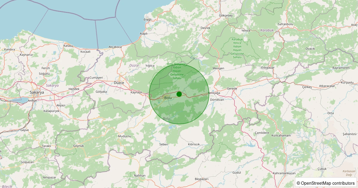 08 Aralık 2025 saat 04:42 - Merkez - Bahçeköy Köyü - 1.70ML depreminin harita gösterimi