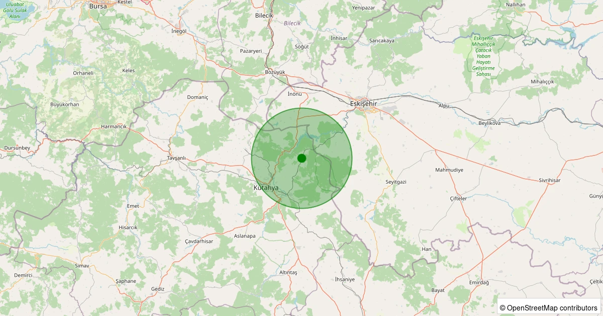 11 Aralık 2025 saat 11:37 - Merkez - Doğluşah Köyü - 1.10ML depreminin harita gösterimi