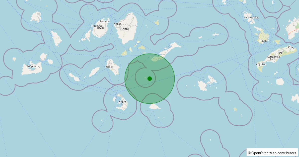12 Aralık 2025 saat 19:28 - EGE - 2.50ml depreminin harita gösterimi