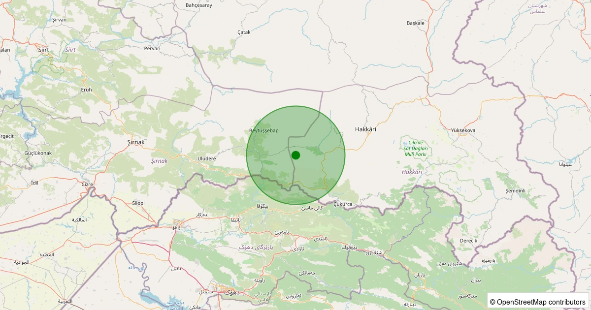 12 Aralık 2025 saat 20:45 - Merkez - 1.60ml depreminin harita gösterimi